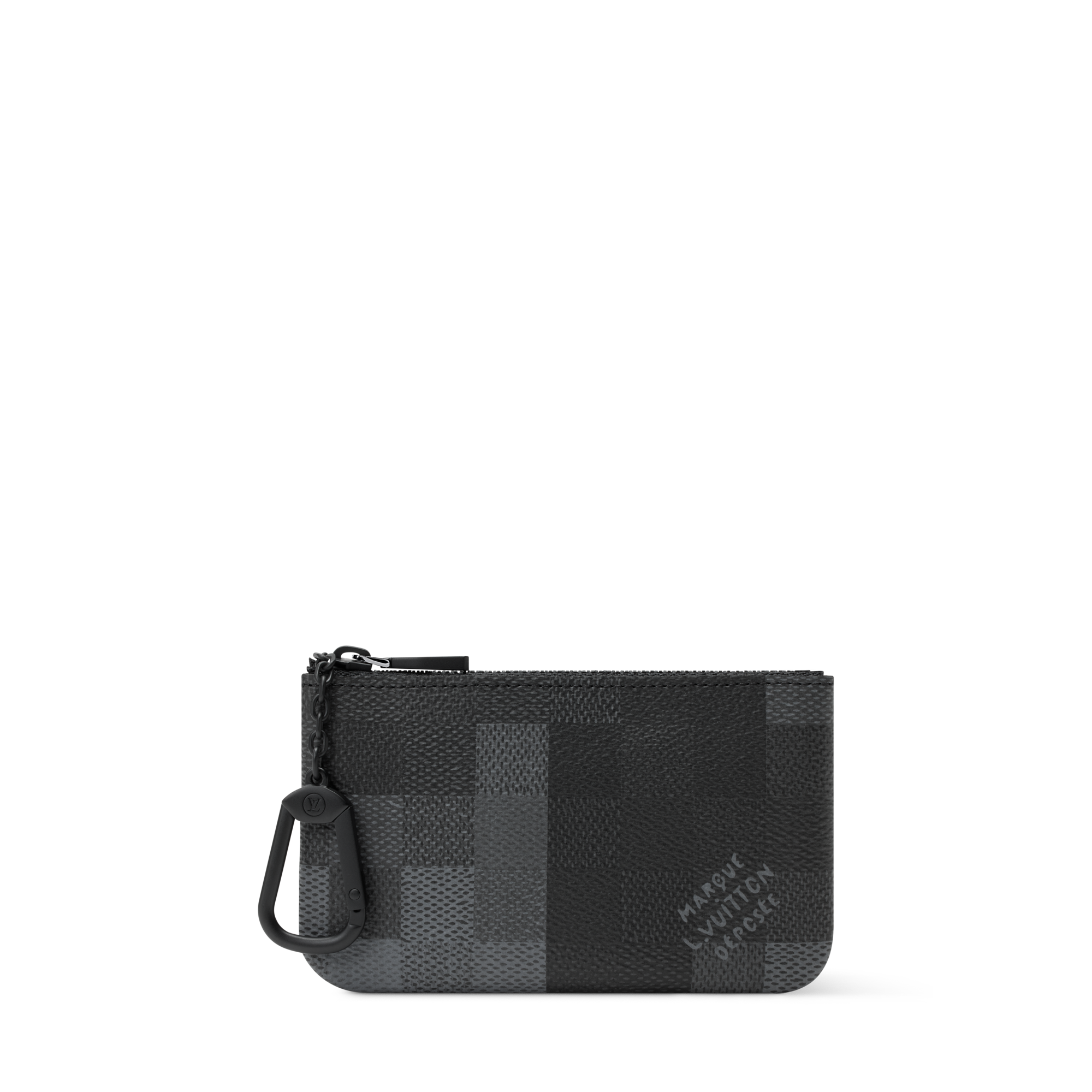 Pochette Clés XS Pouch - Luxury Damoflage Black | LOUIS VUITTON
